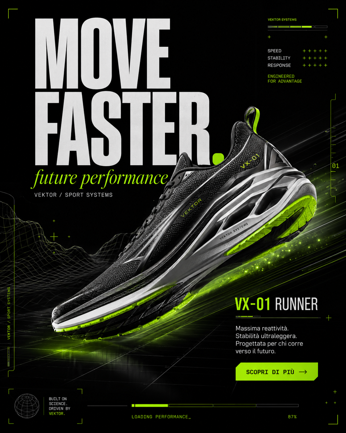 Sistema editoriale Move Faster